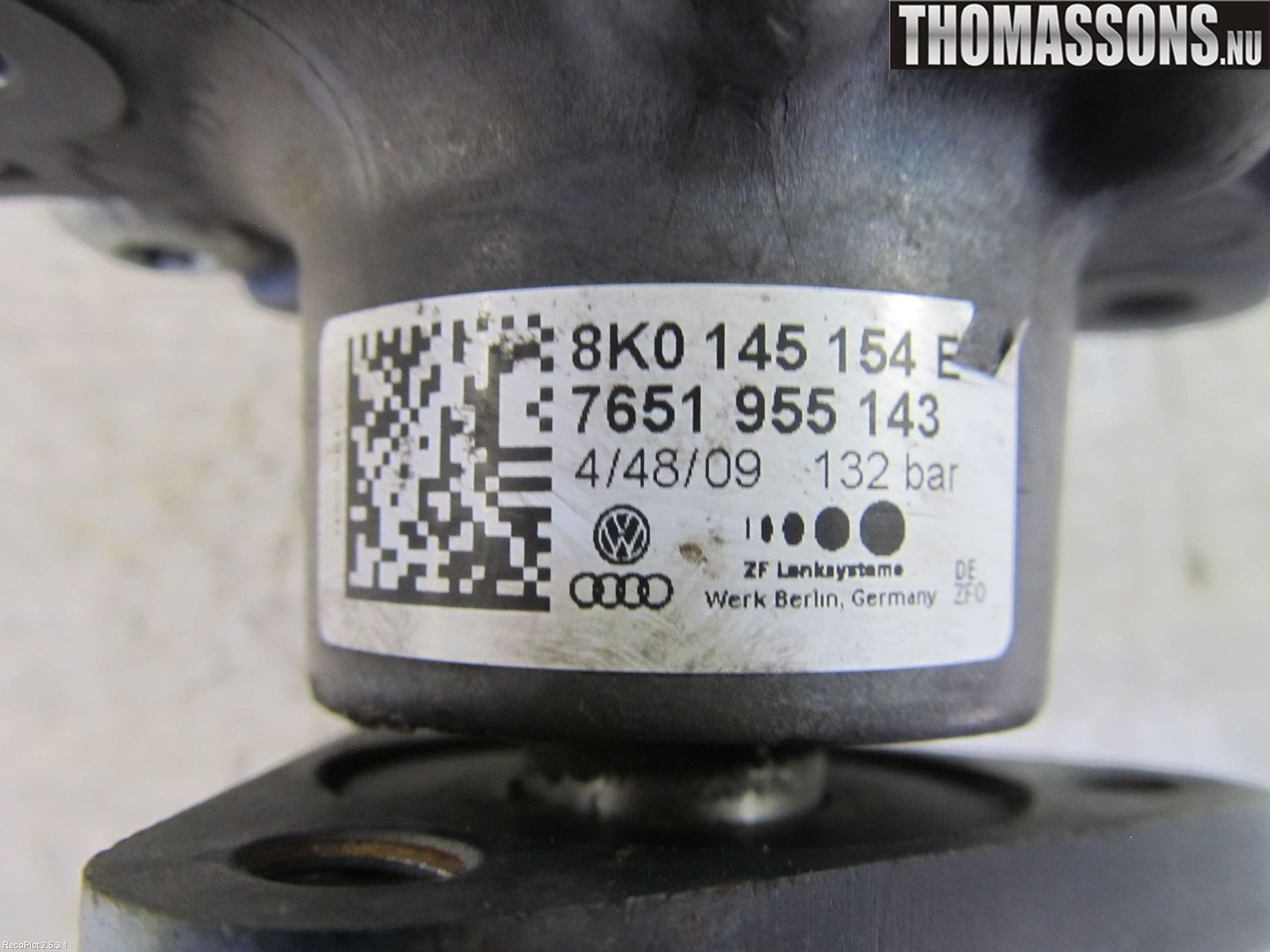 Audi A5 07-16 Styrservopump