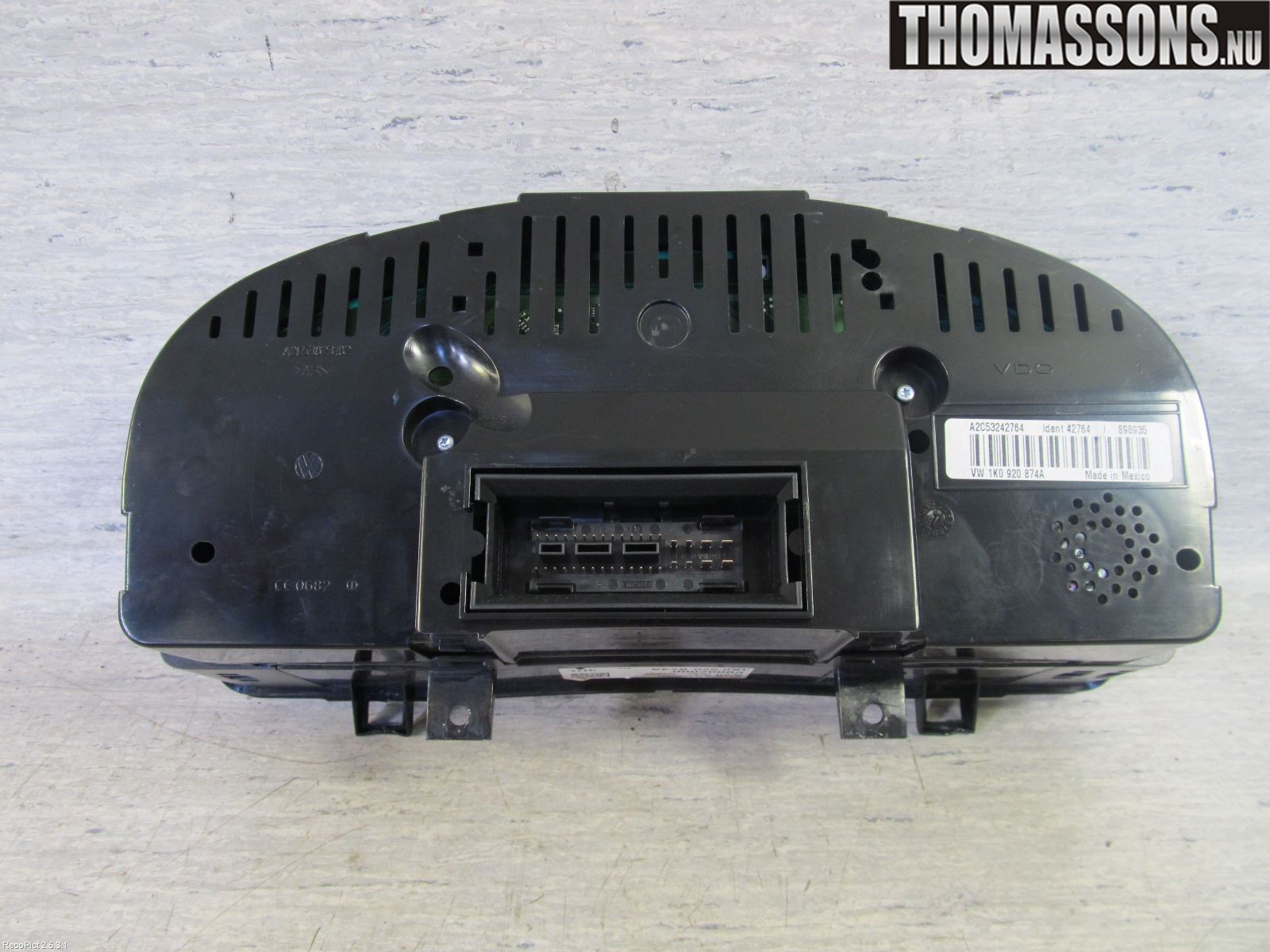 Volkswagen VW GOLF V 04-09 Instrument Komb