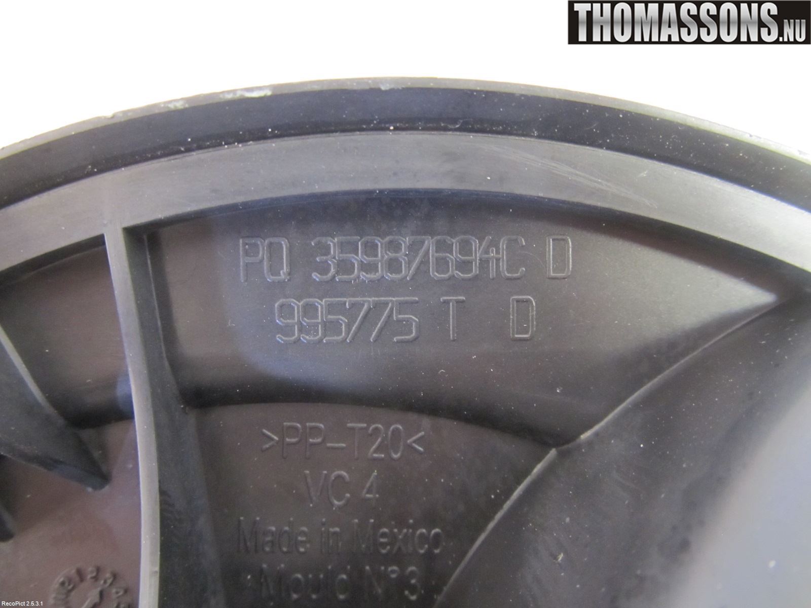 Volkswagen VW GOLF V 04-09 Ac Värmefläkt