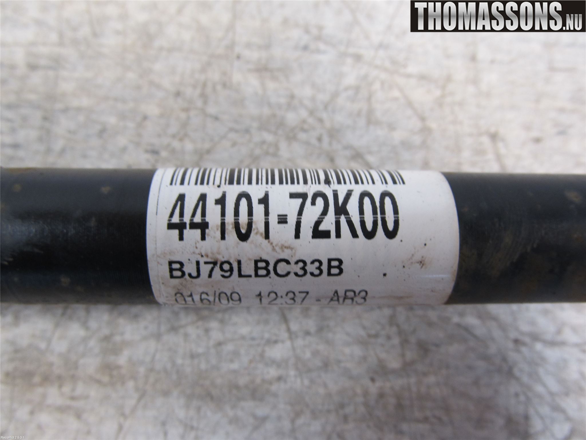 Suzuki SWIFT 05-10 Drivaxel Fram Höger