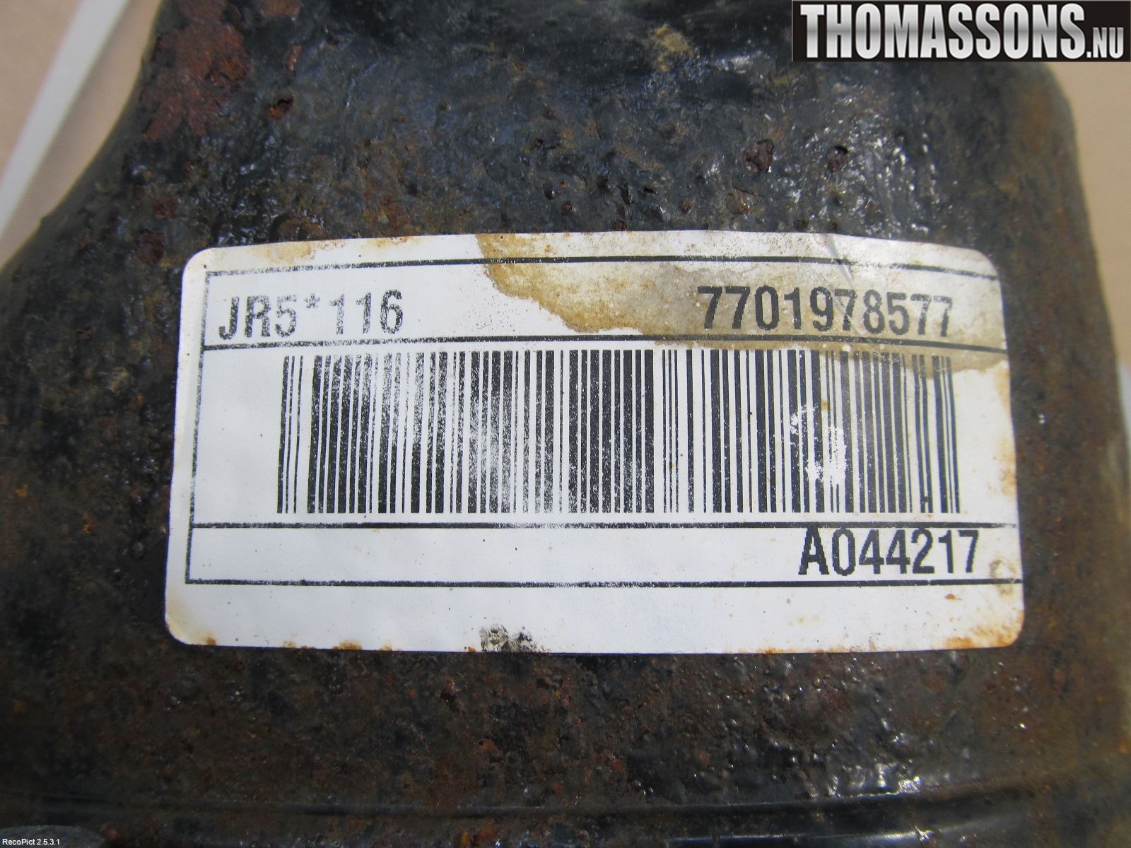 Nissan KUBISTAR Växellåda Man 5 Vxl