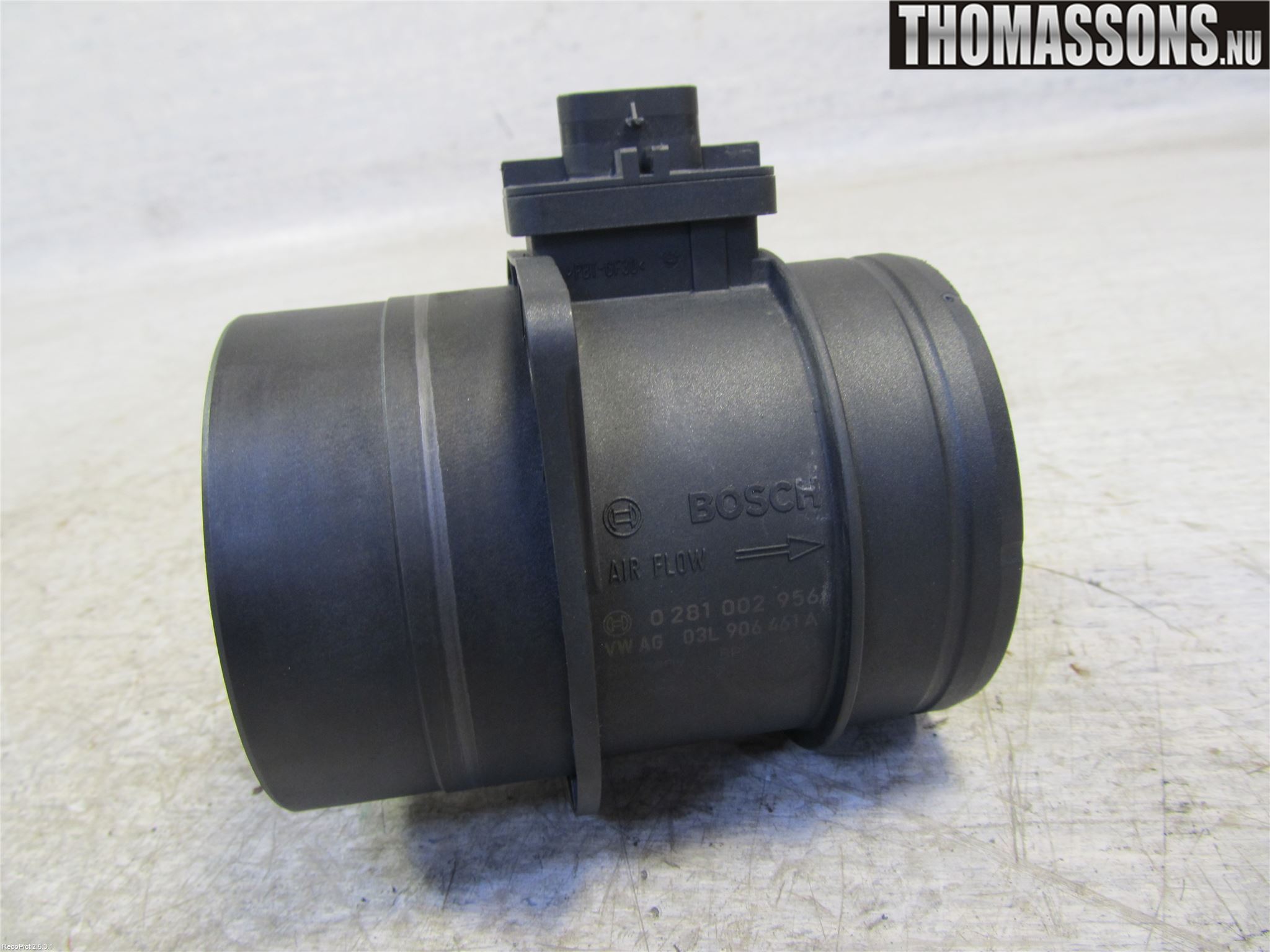 Audi A3/S3 05-13 Injluftmassamätare