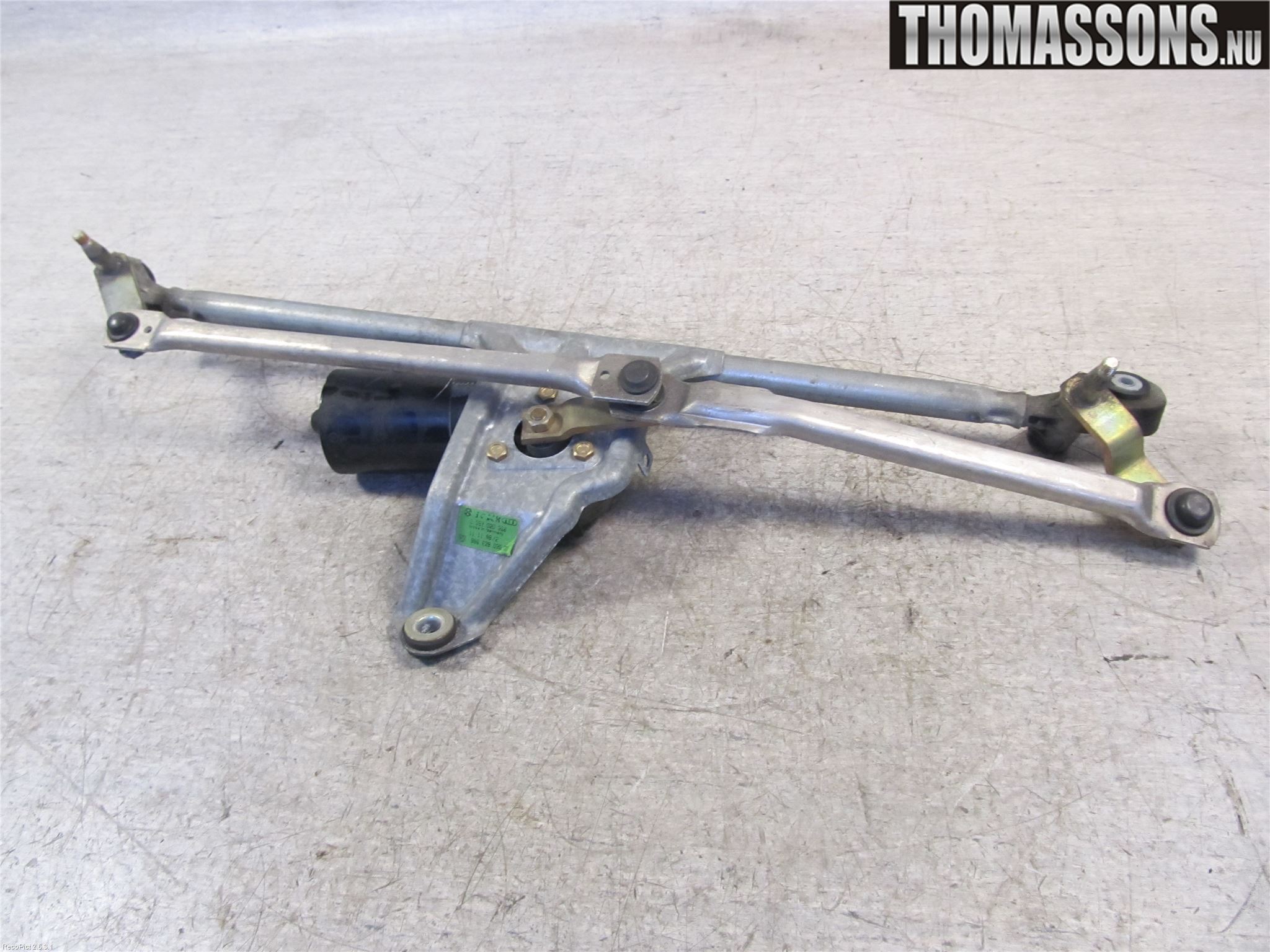 Porsche 911 (996) 98-05 Torkarmotor Vindruta