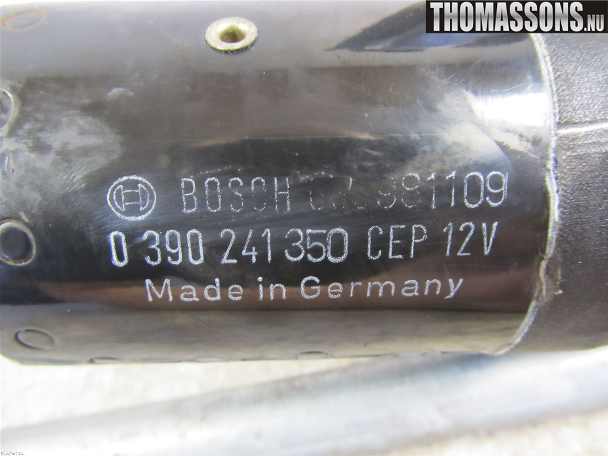 Porsche 911 (996) 98-05 Torkarmotor Vindruta