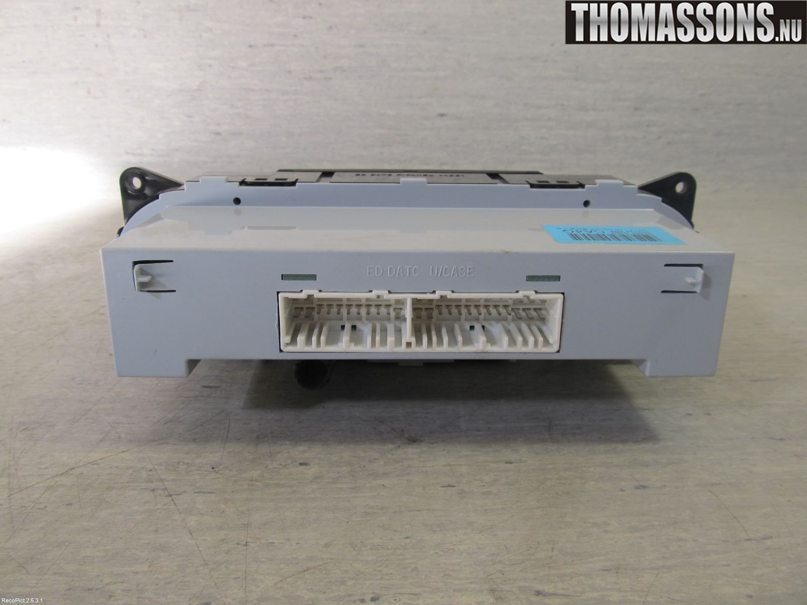 Kia CEED 06-12 Ac Styrenhet Ac Manöveren