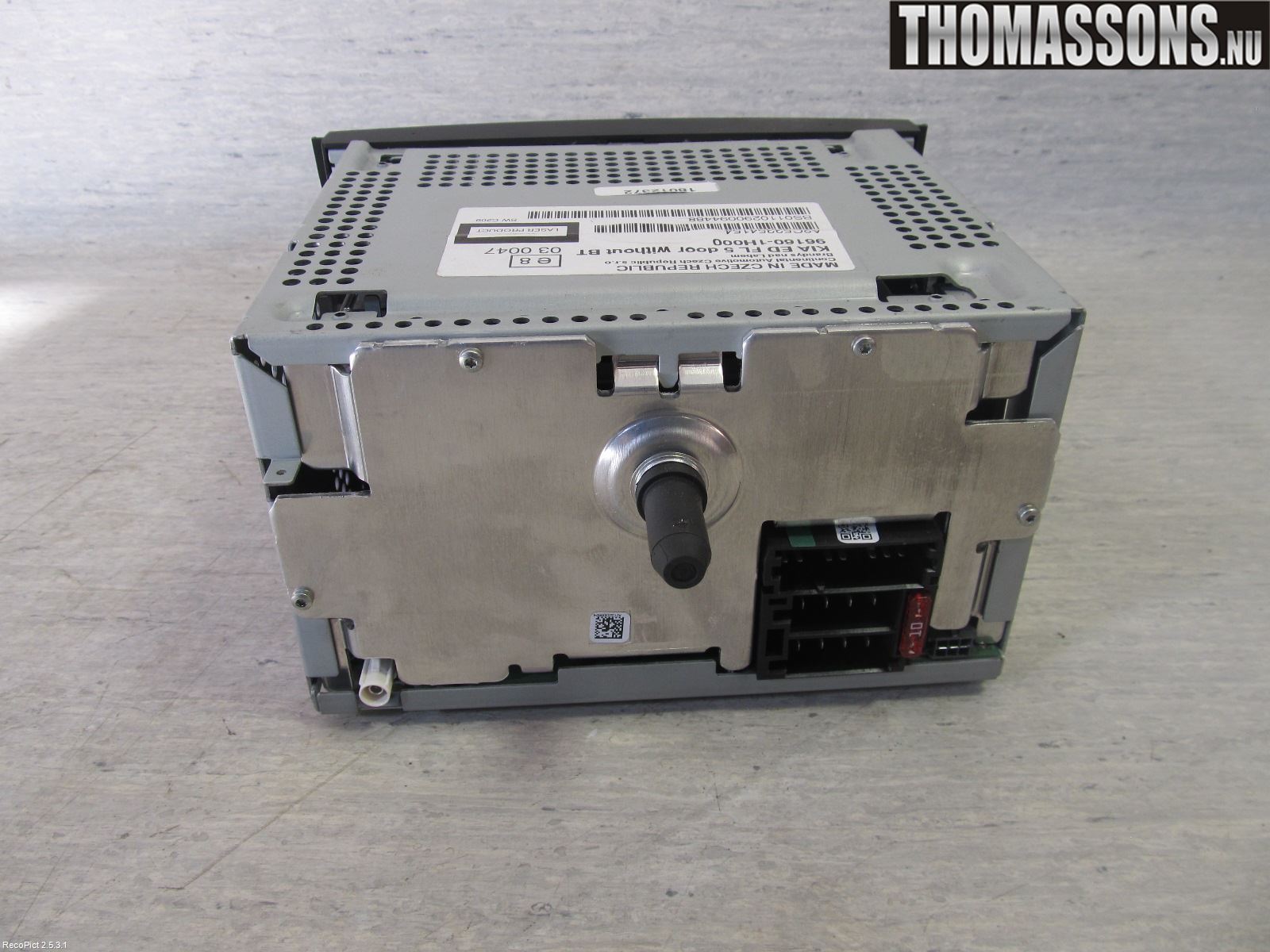 Kia CEED 06-12 Cd Radio - Multimediapanel