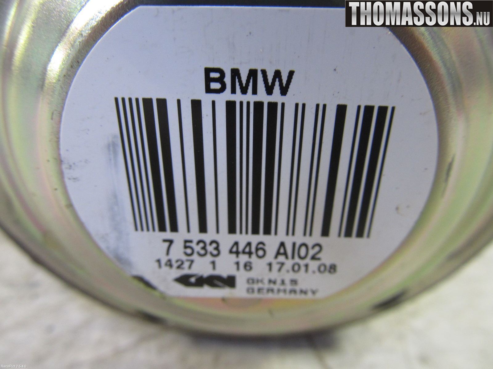 BMW 1 E87/81 5D/3D 03-11 Drivaxel Bak Höger