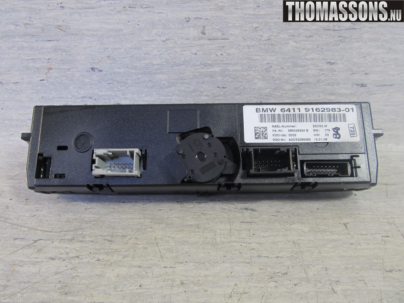 BMW 1 E87/81 5D/3D 03-11 Ac Styrenhet Ac Manöveren