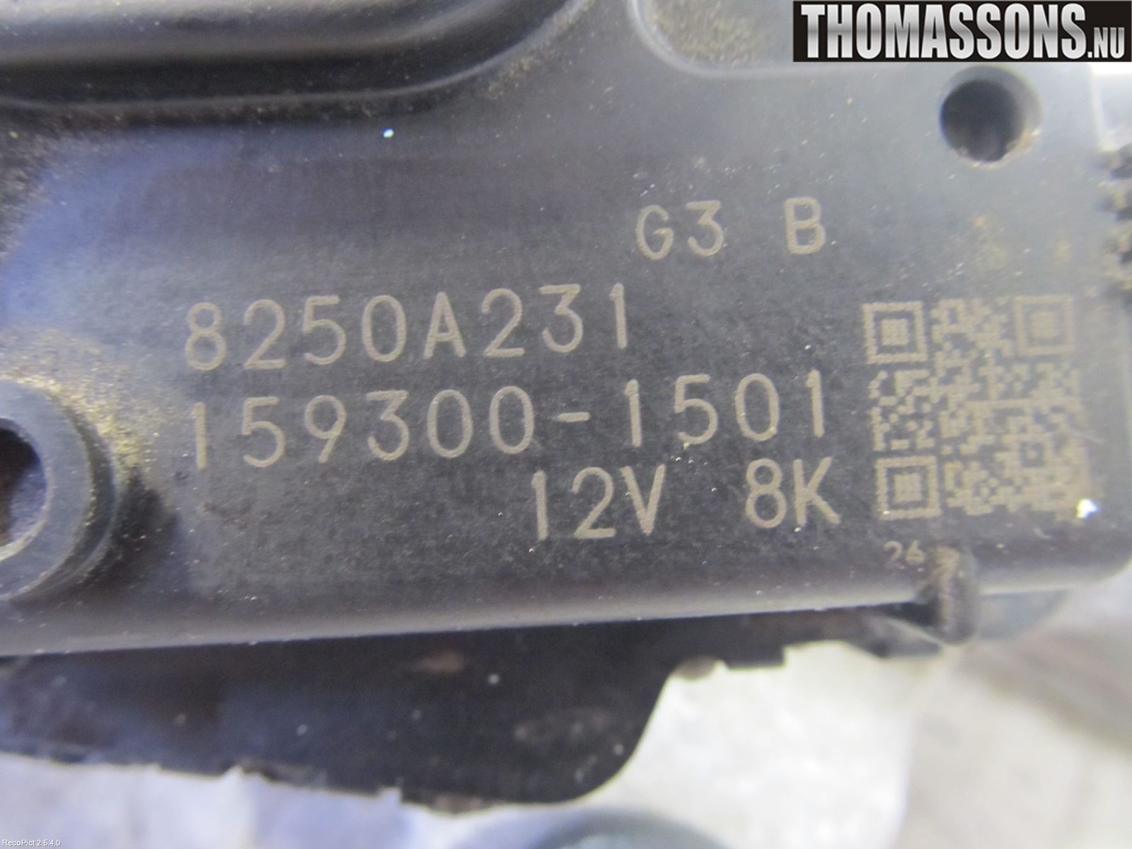Mitsubishi COLT 09-13 Torkarmotor Vindruta