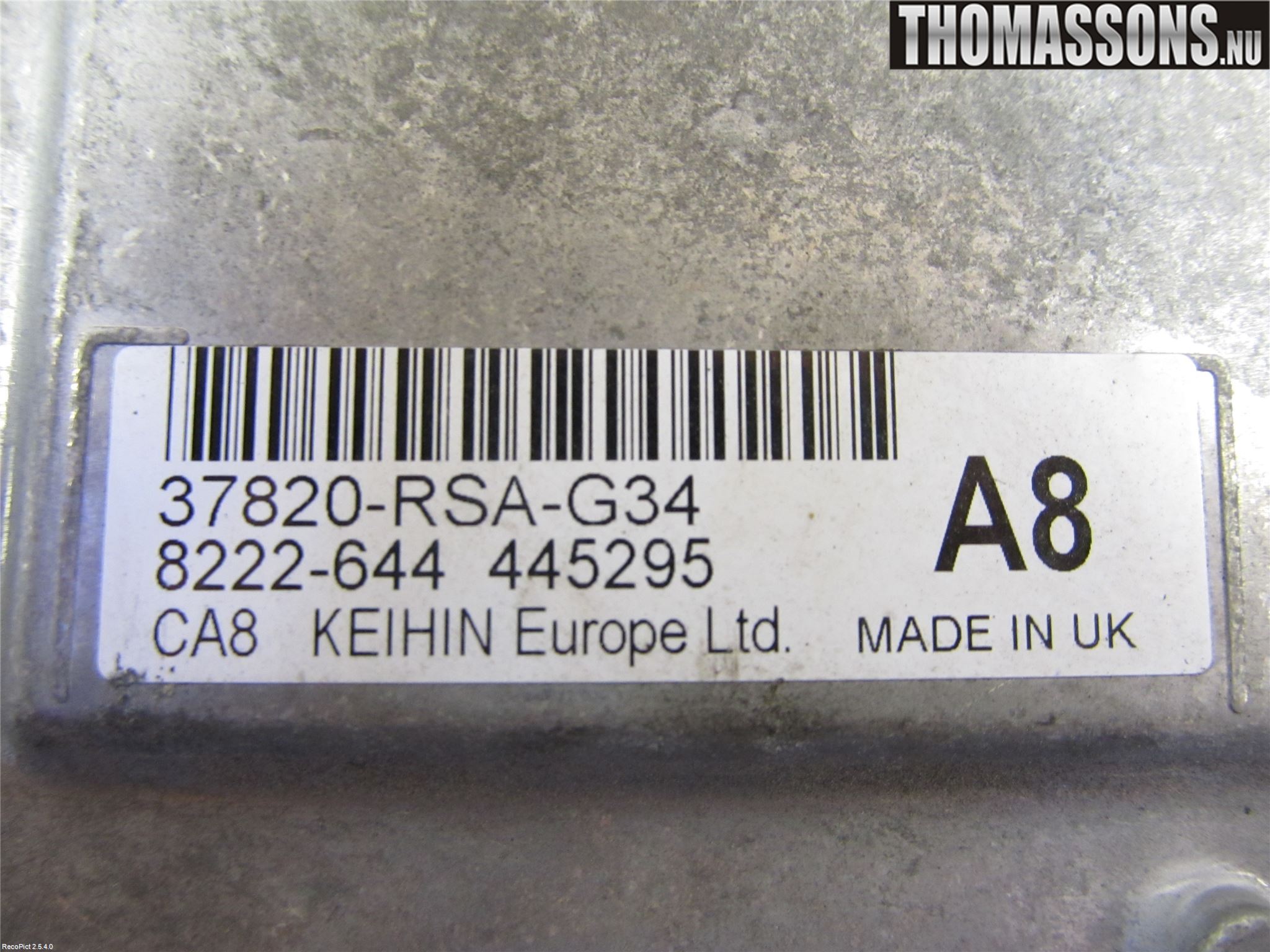 Honda CIVIC 06-11 Styrenhet Insprut Bensin