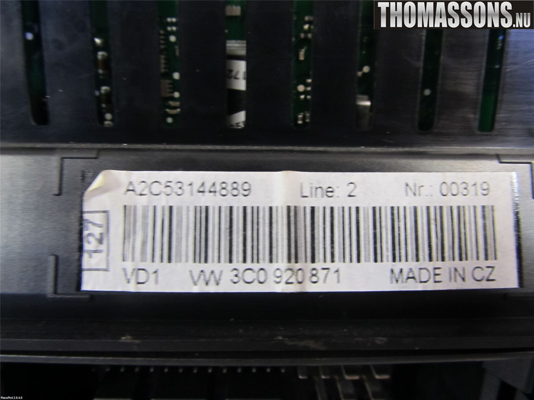 Volkswagen VW PASSAT 05-11 Instrument Komb