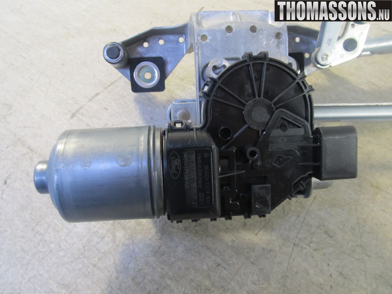 Ford FOCUS C-MAX I 07-10 Torkarmotor Vindruta