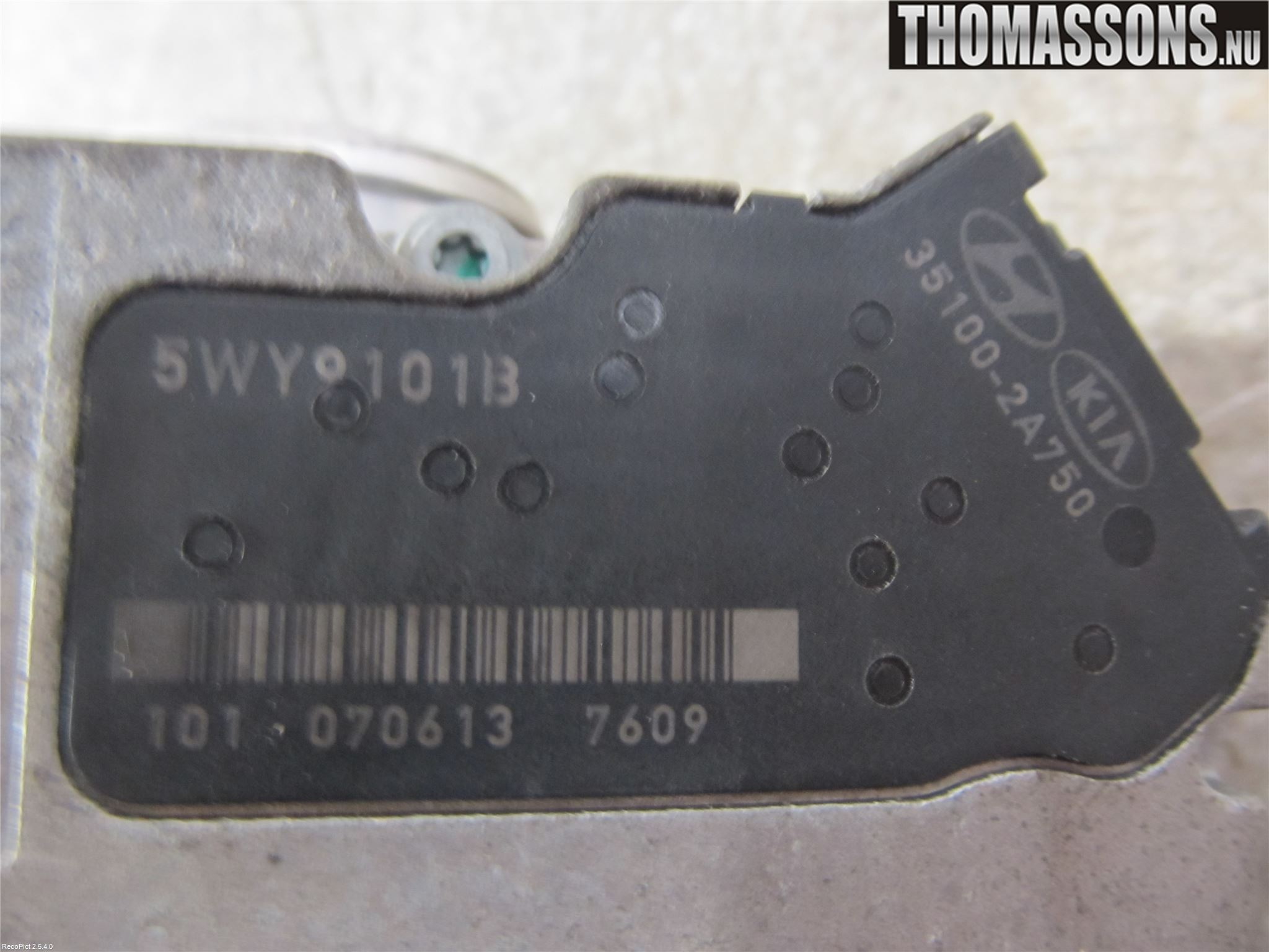 Hyundai i30 FD 07-12 Injspjällhus