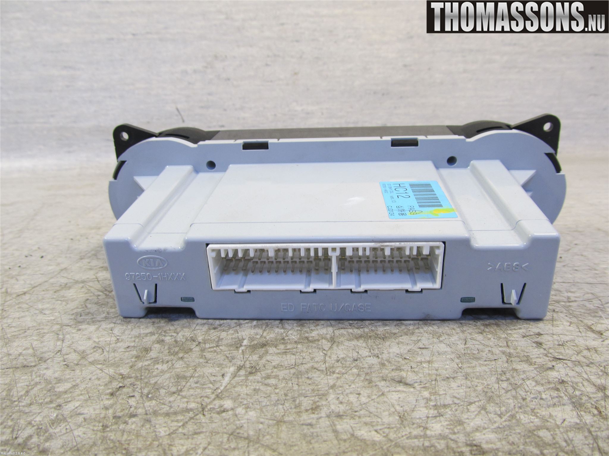 Kia CEED 06-12 Värmereglage