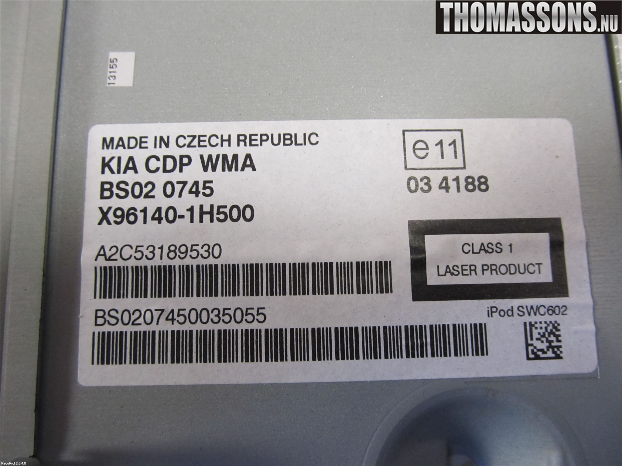 Kia CEED 06-12 Radio