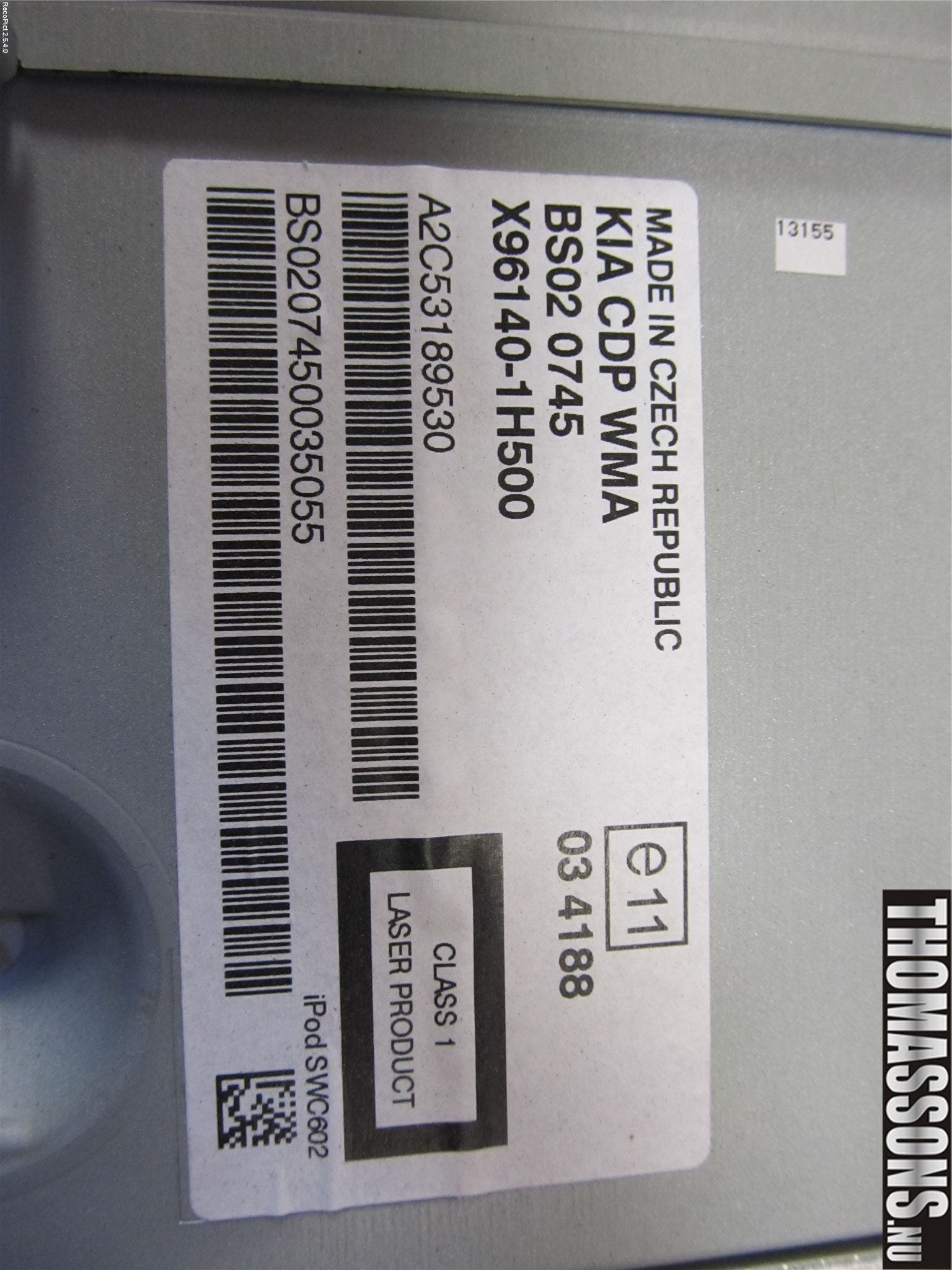 Kia CEED 06-12 Radio