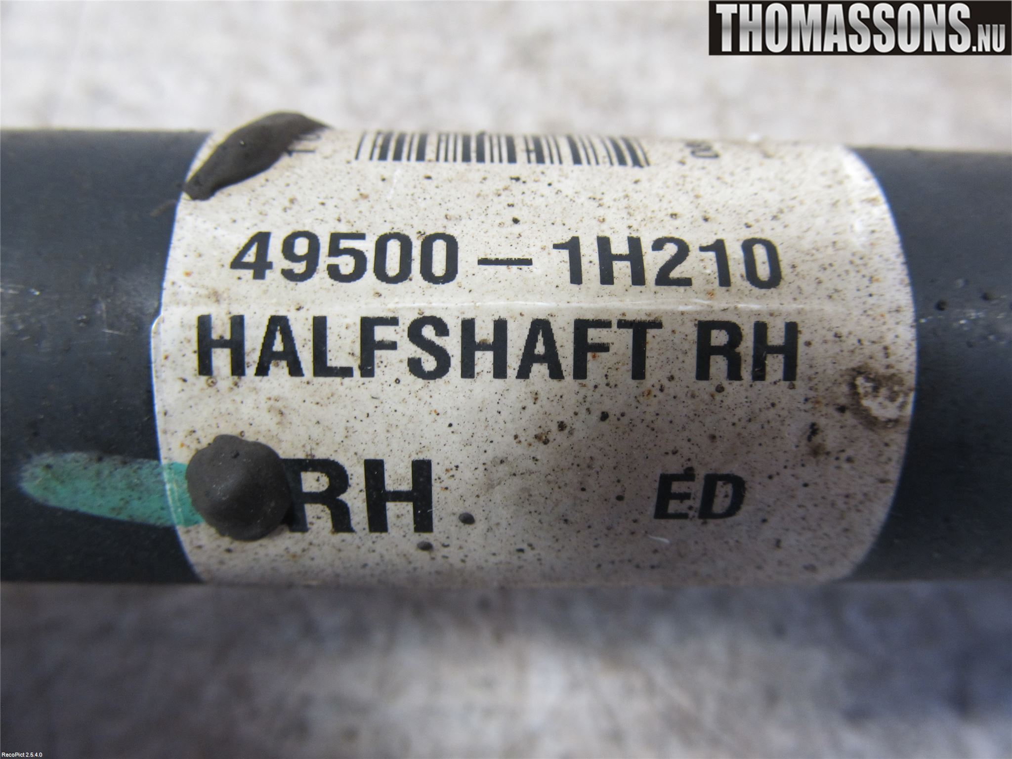 Kia CEED 06-12 Drivaxel Fram Höger