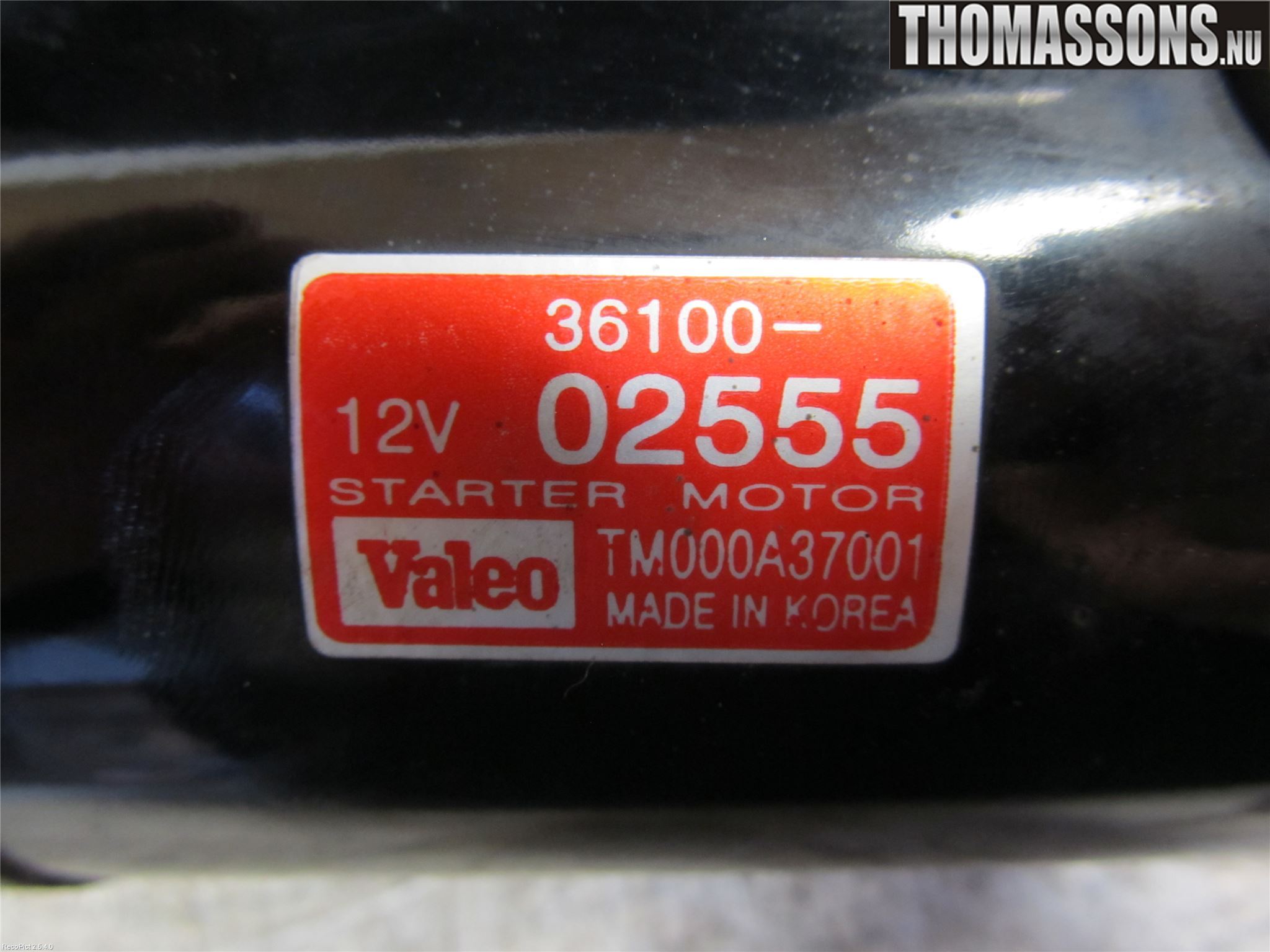 Hyundai i10 PA 08-13 Startmotor