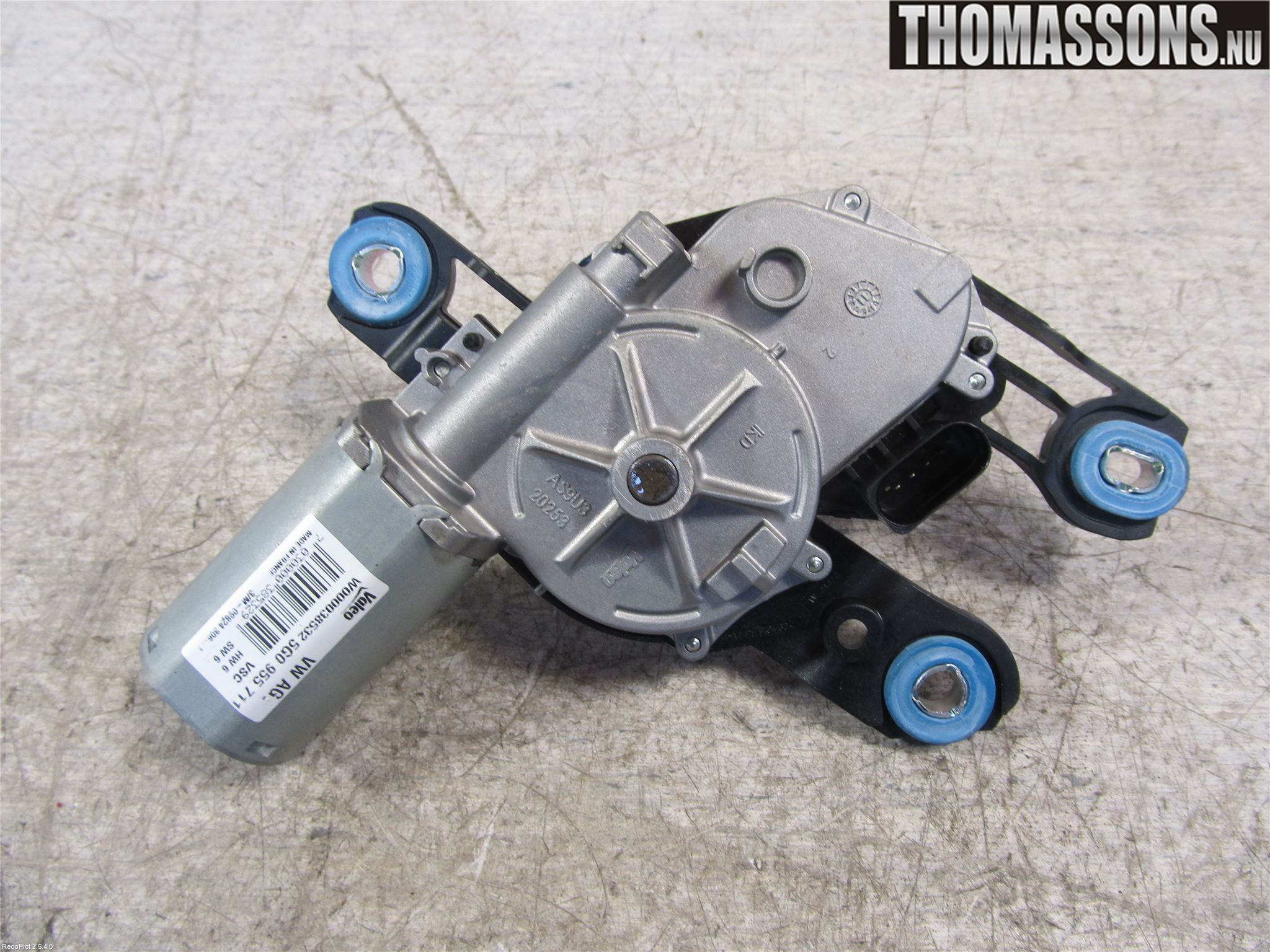Volkswagen VW GOLF / E-GOLF VII 13-20 Torkarmotor Baklucka