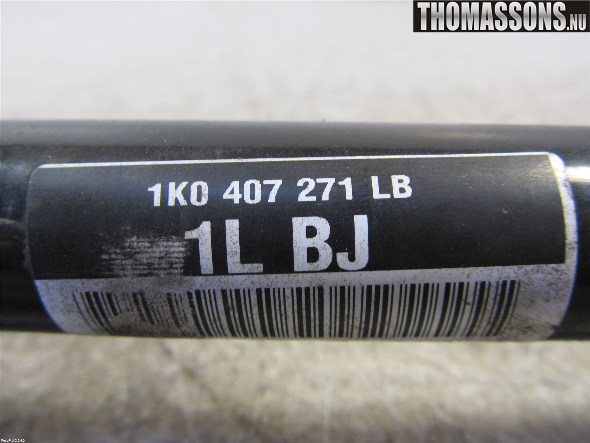 Volkswagen VW GOLF / E-GOLF VII 13-20 Drivaxel Fram Vänster