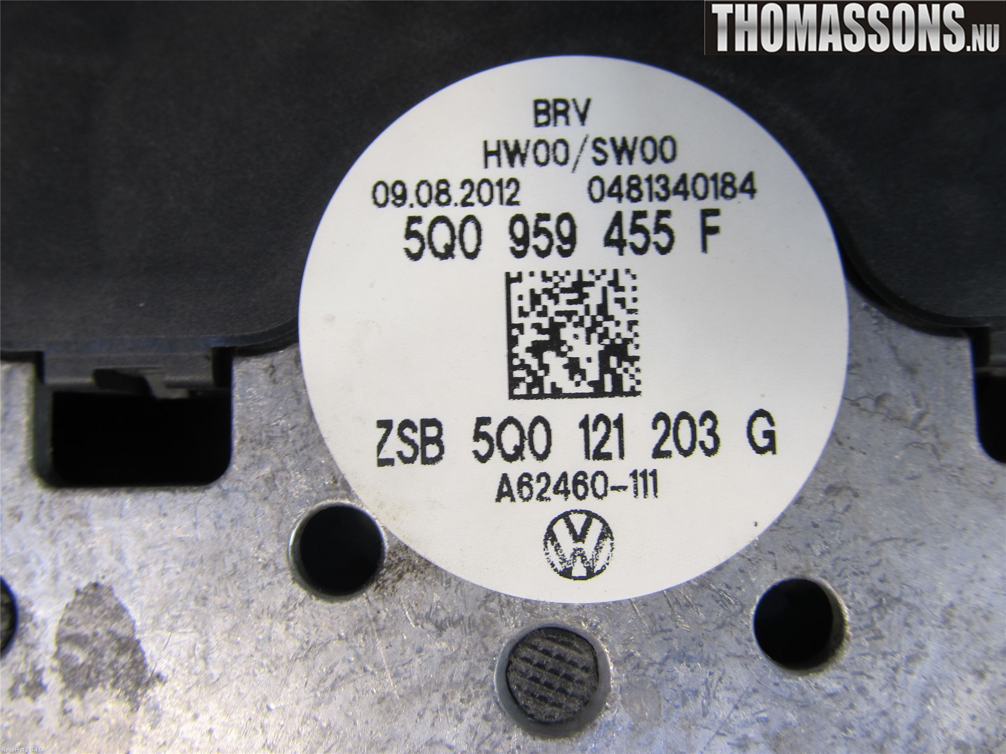 Volkswagen VW GOLF / E-GOLF VII 13-20 Kylfläkt El