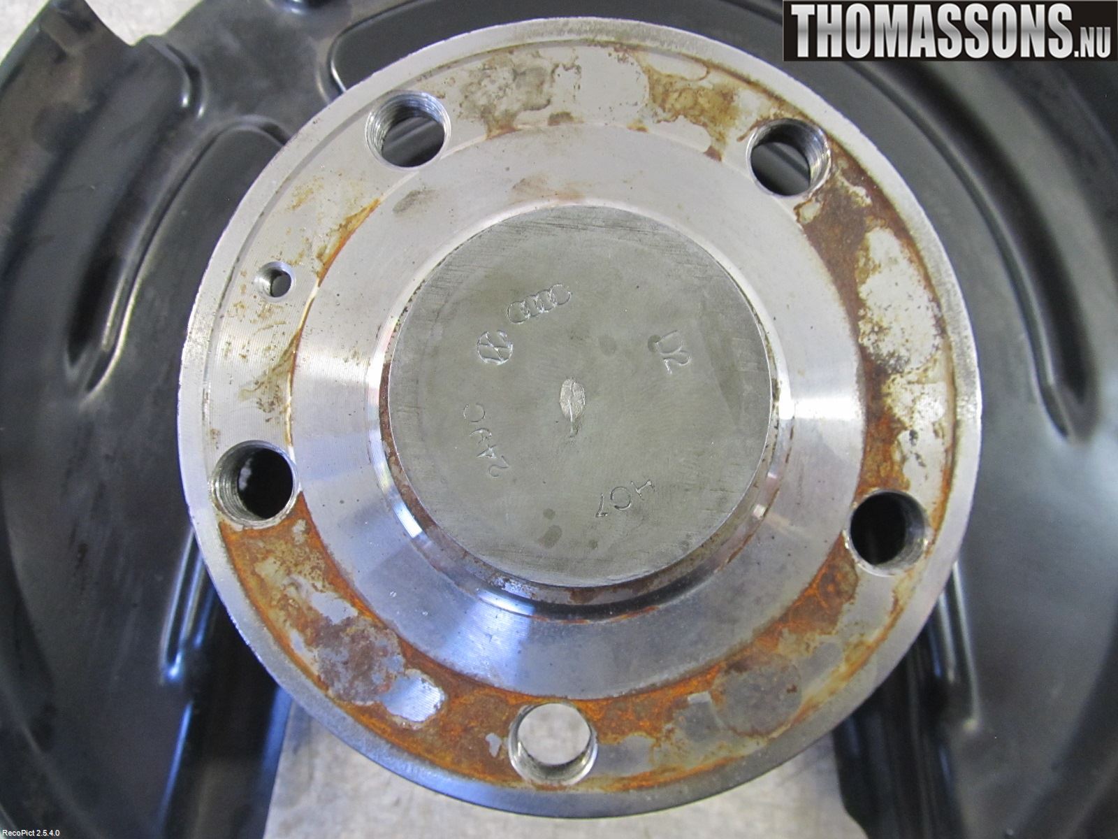 Volkswagen VW GOLF / E-GOLF VII 13-20 Hjullagerhus-Spindel Hö B