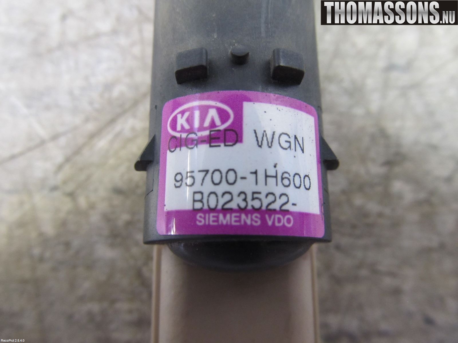 Kia CEED 06-12 Parkeringshjälp Backsensor