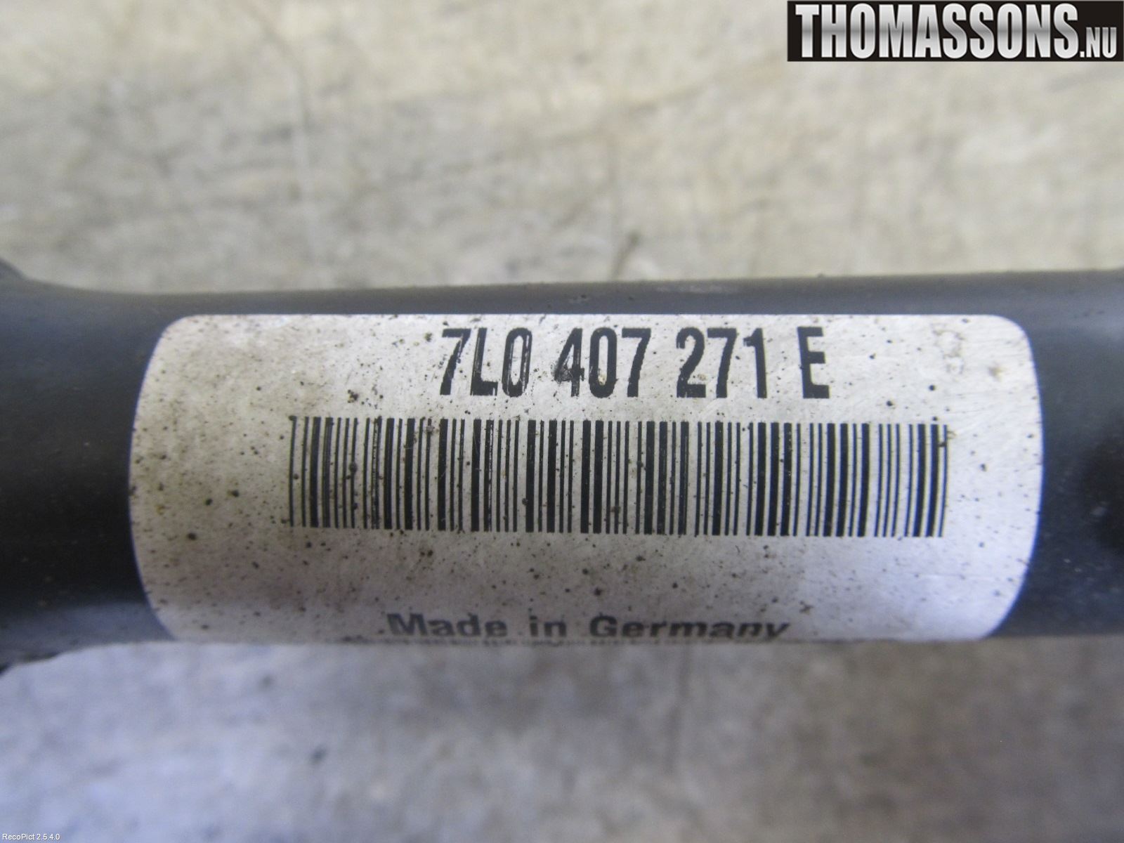 Audi Q7/SQ7 Drivaxel Fram Höger