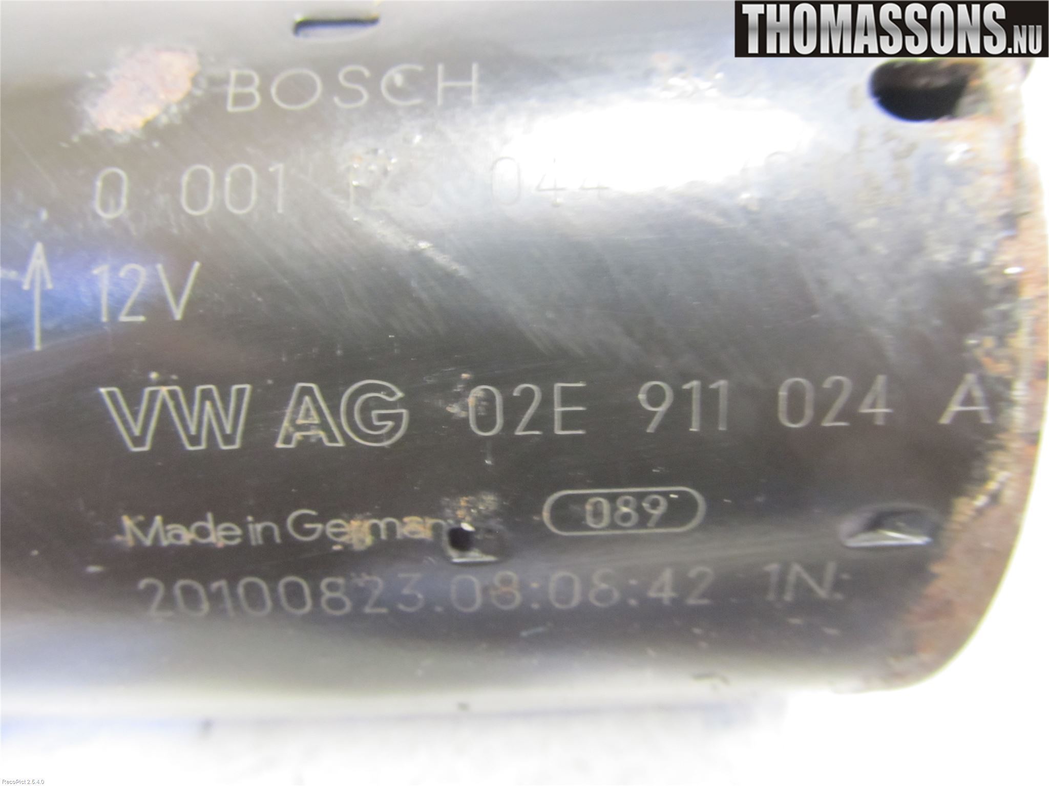 Volkswagen VW PASSAT 05-11 Startmotor Diesel