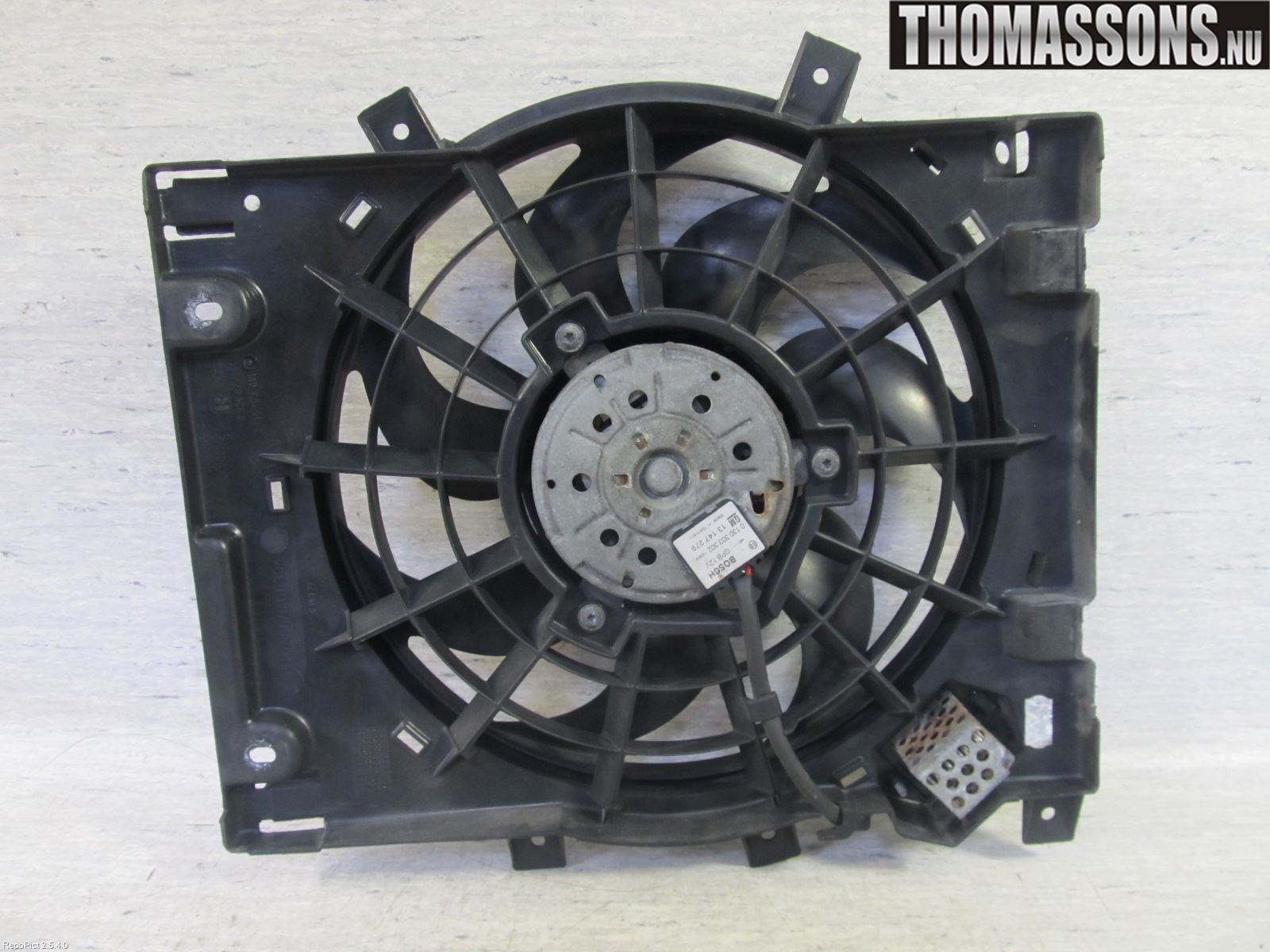 Opel ASTRA H 04-12 Kylfläkt El