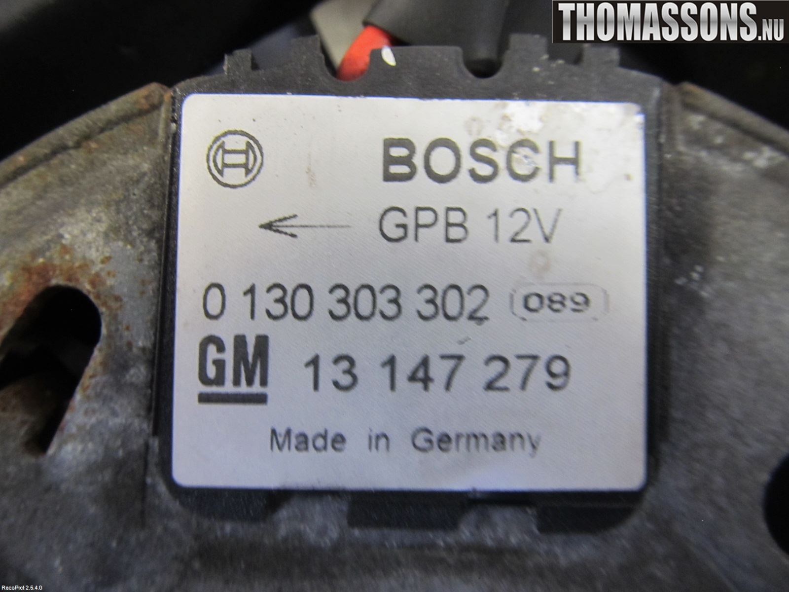 Opel ASTRA H 04-12 Kylfläkt El