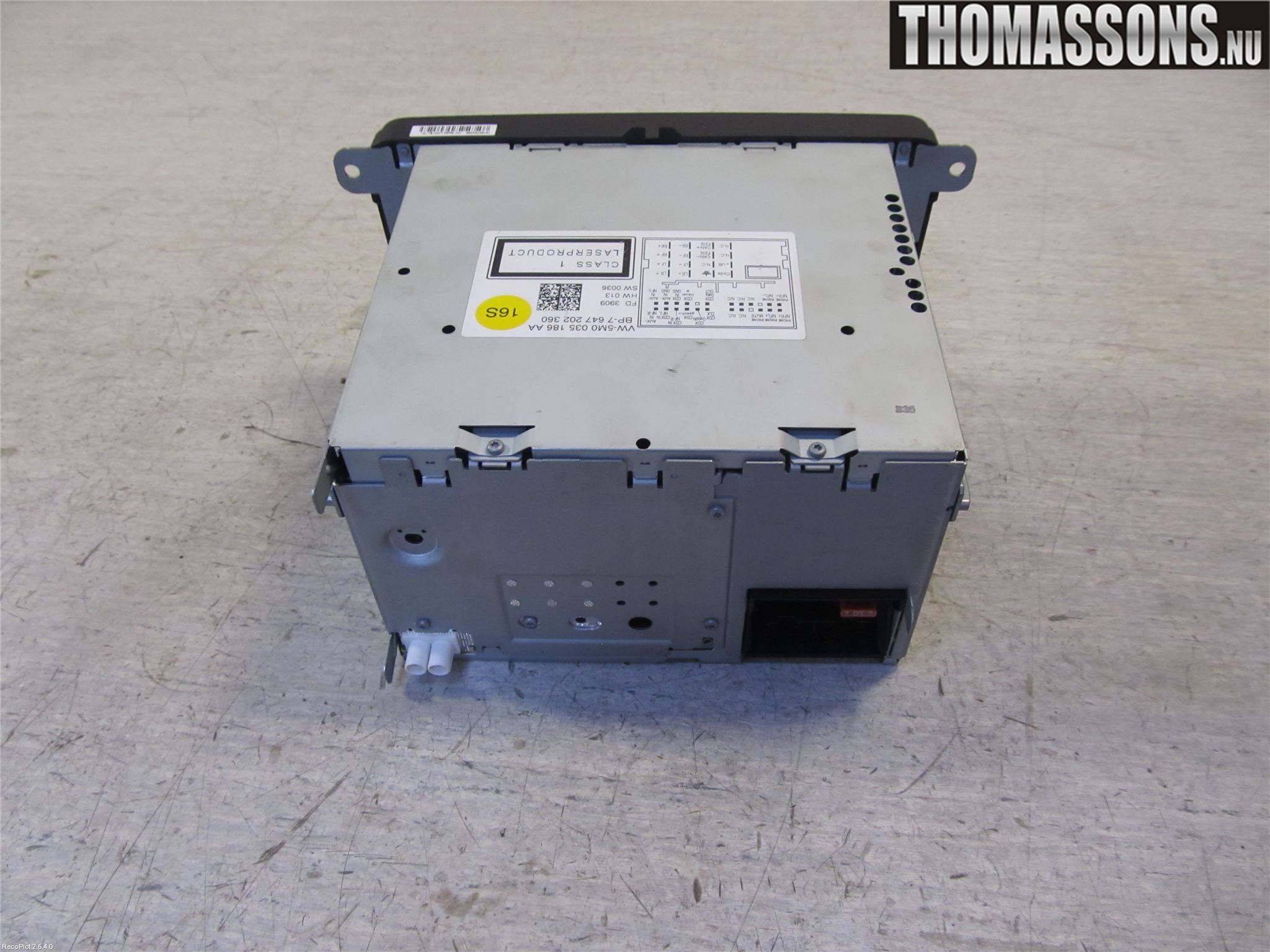 Audi Q7/SQ7 Cd Radio - Multimediapanel