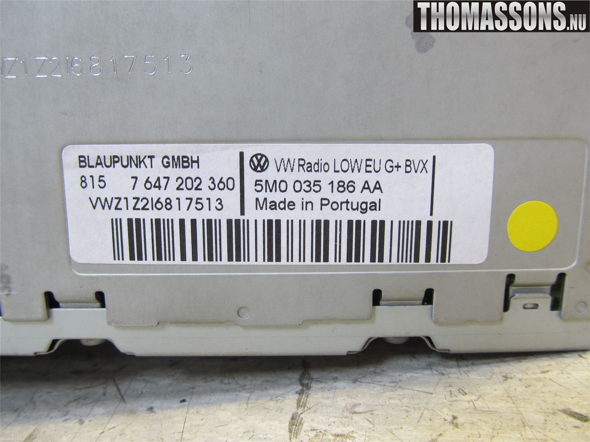 Audi Q7/SQ7 Cd Radio - Multimediapanel