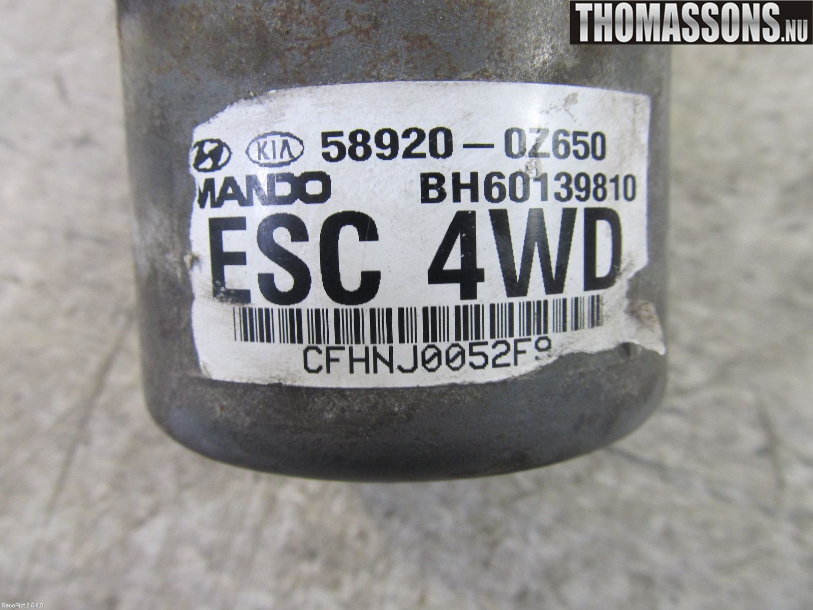 Kia SPORTAGE (JE) 05-10 Abs Hydraulaggregat