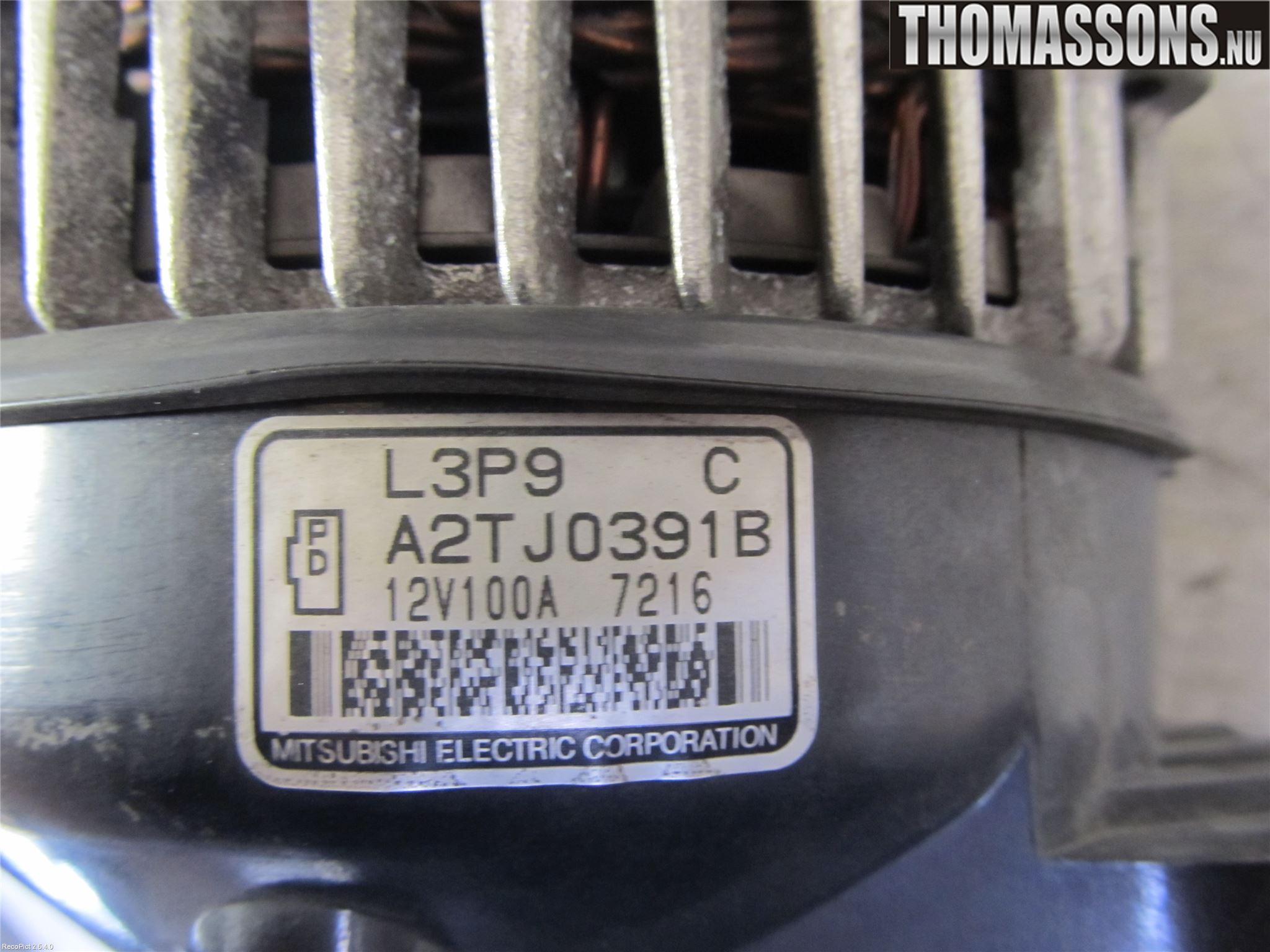 Mazda 6 02-08 Generator