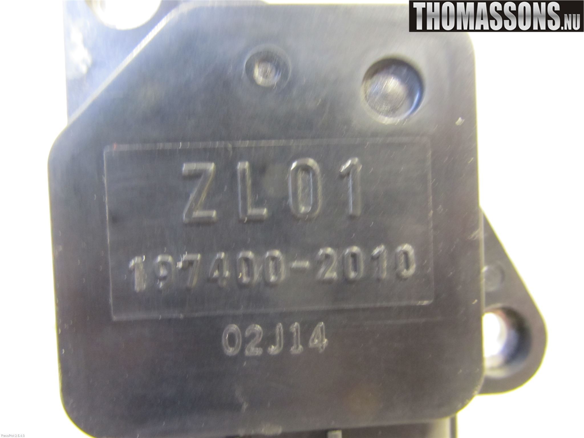 Mazda 6 02-08 Injluftmassamätare