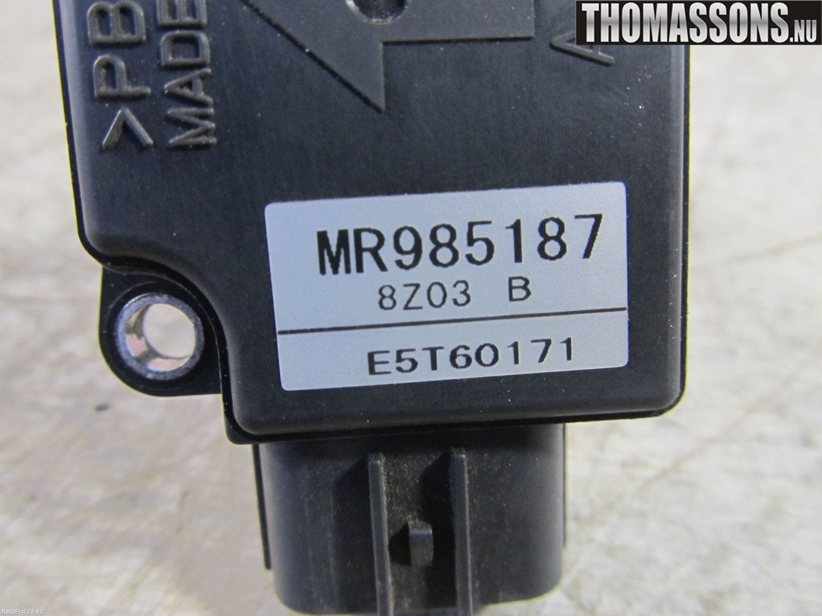 Mitsubishi LANCER 07-14 Injluftmassamätare