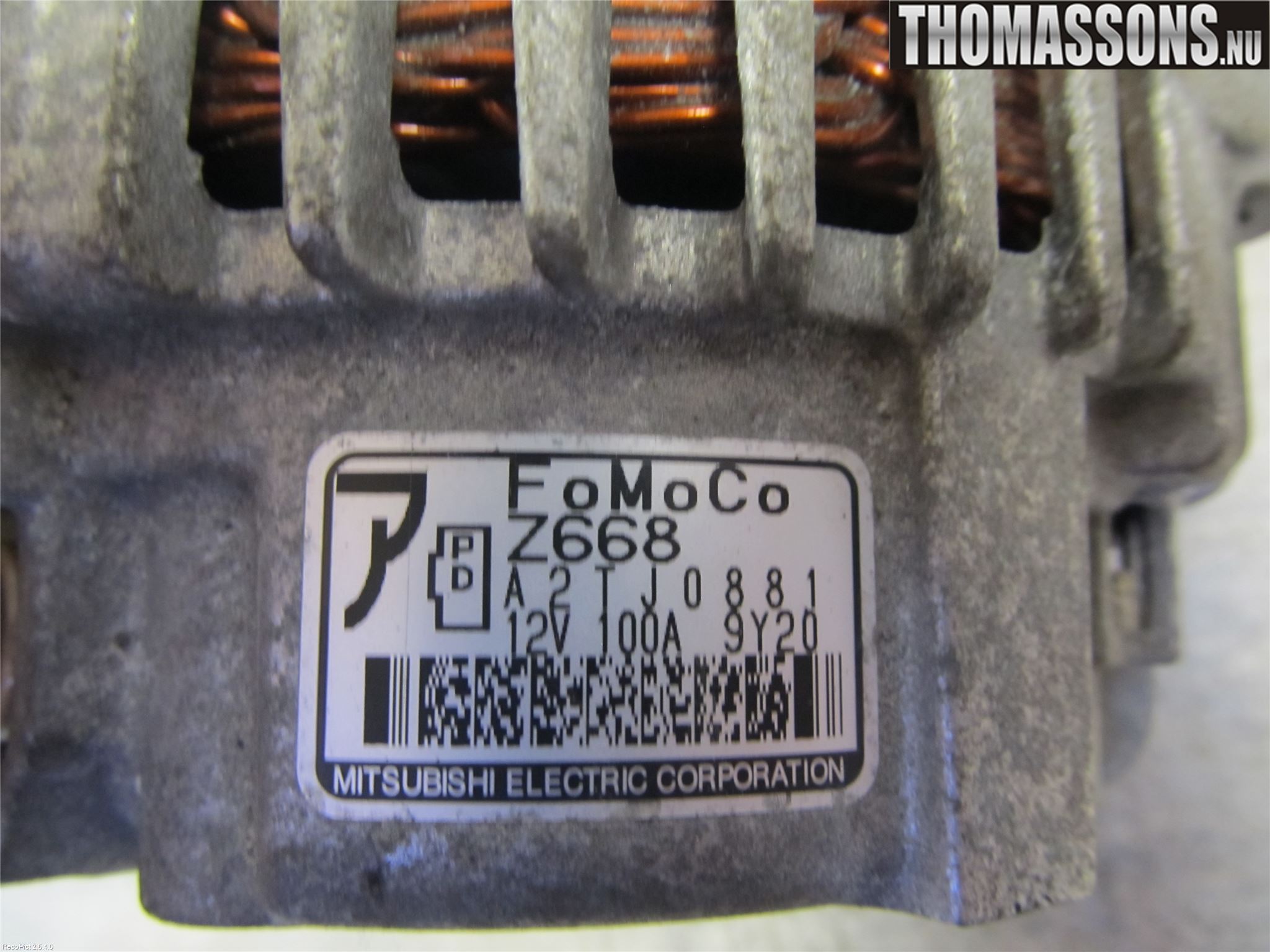Mazda 3 II 09-13 Generator