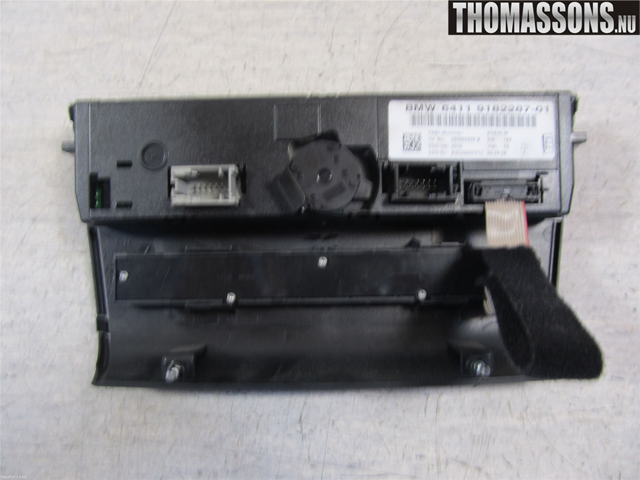 BMW 1 E87/81 5D/3D 03-11 Värmereglage