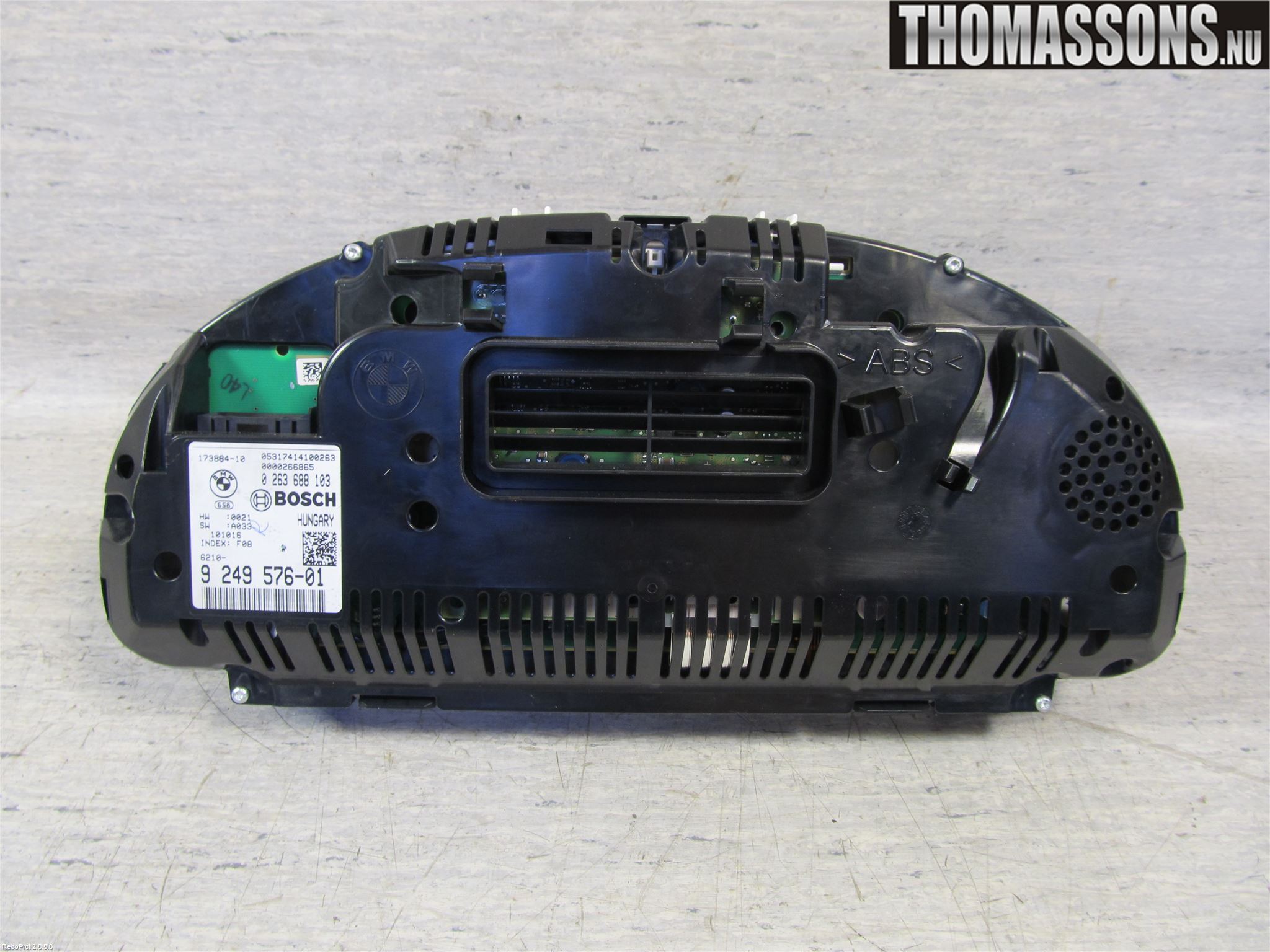 BMW 7 F01/02/03/04 09-15 Instrument Komb