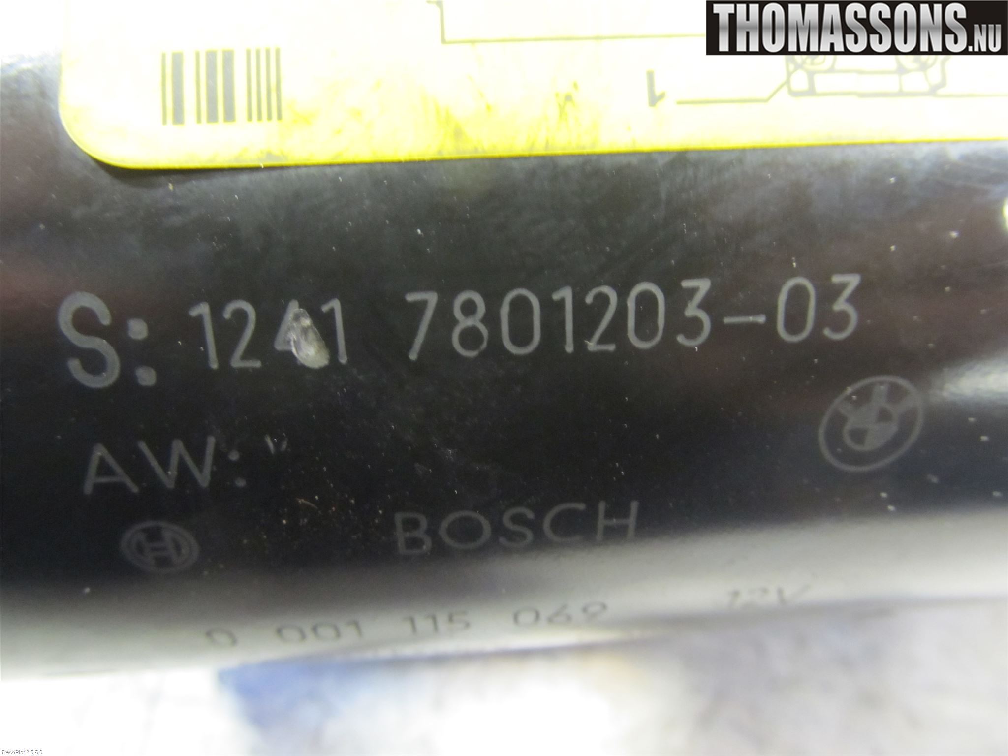 BMW 7 F01/02/03/04 09-15 Startmotor Diesel