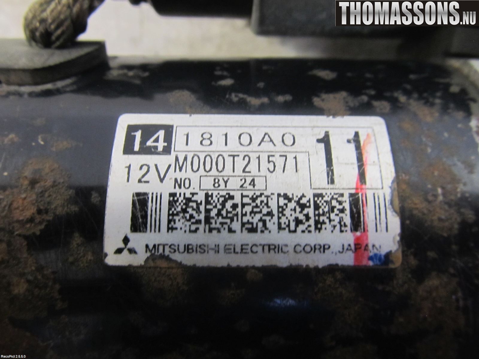 Mitsubishi LANCER 07-14 Startmotor