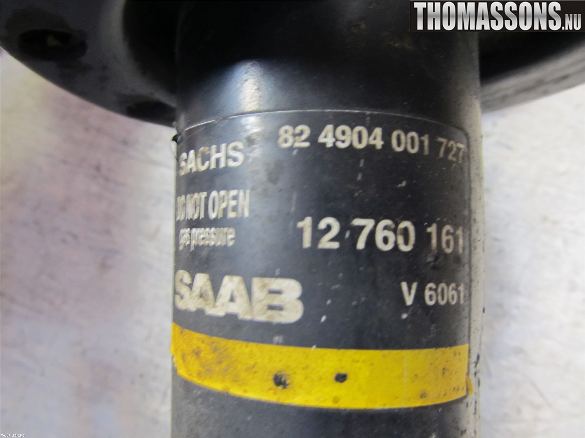 Saab 9-5     06-10 Fjäderben Fram Vänster