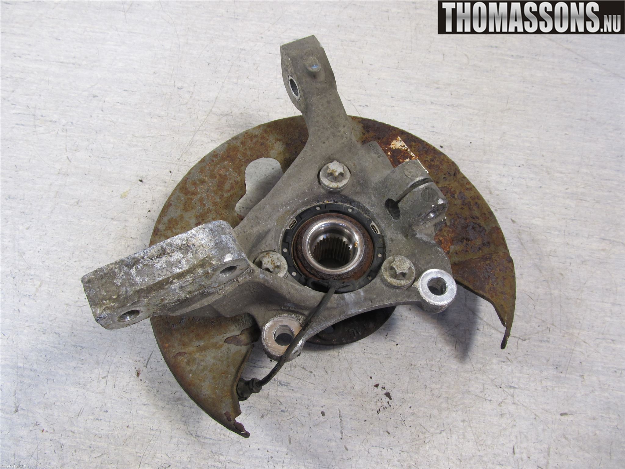 Saab 9-3 VER 2 Styrspindel Lagerhus Hö