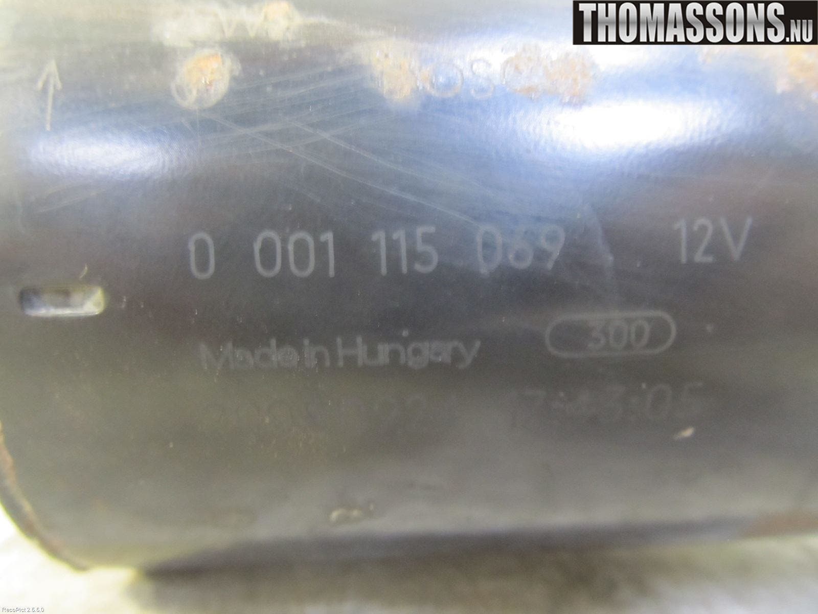 BMW 3 E90/91 SED/TOU 05-12 Startmotor Diesel