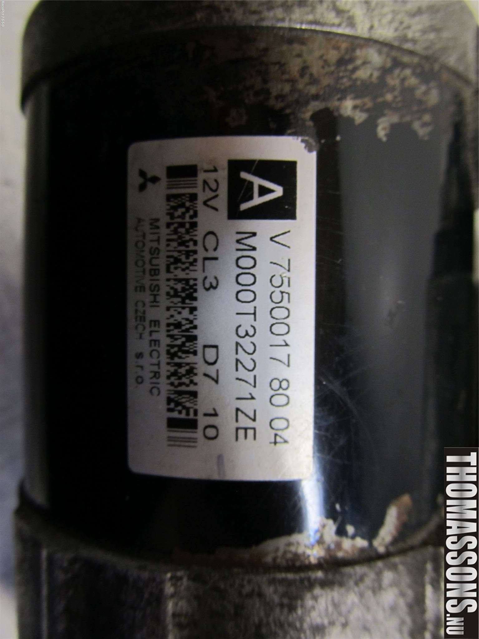 Peugeot 207 Startmotor