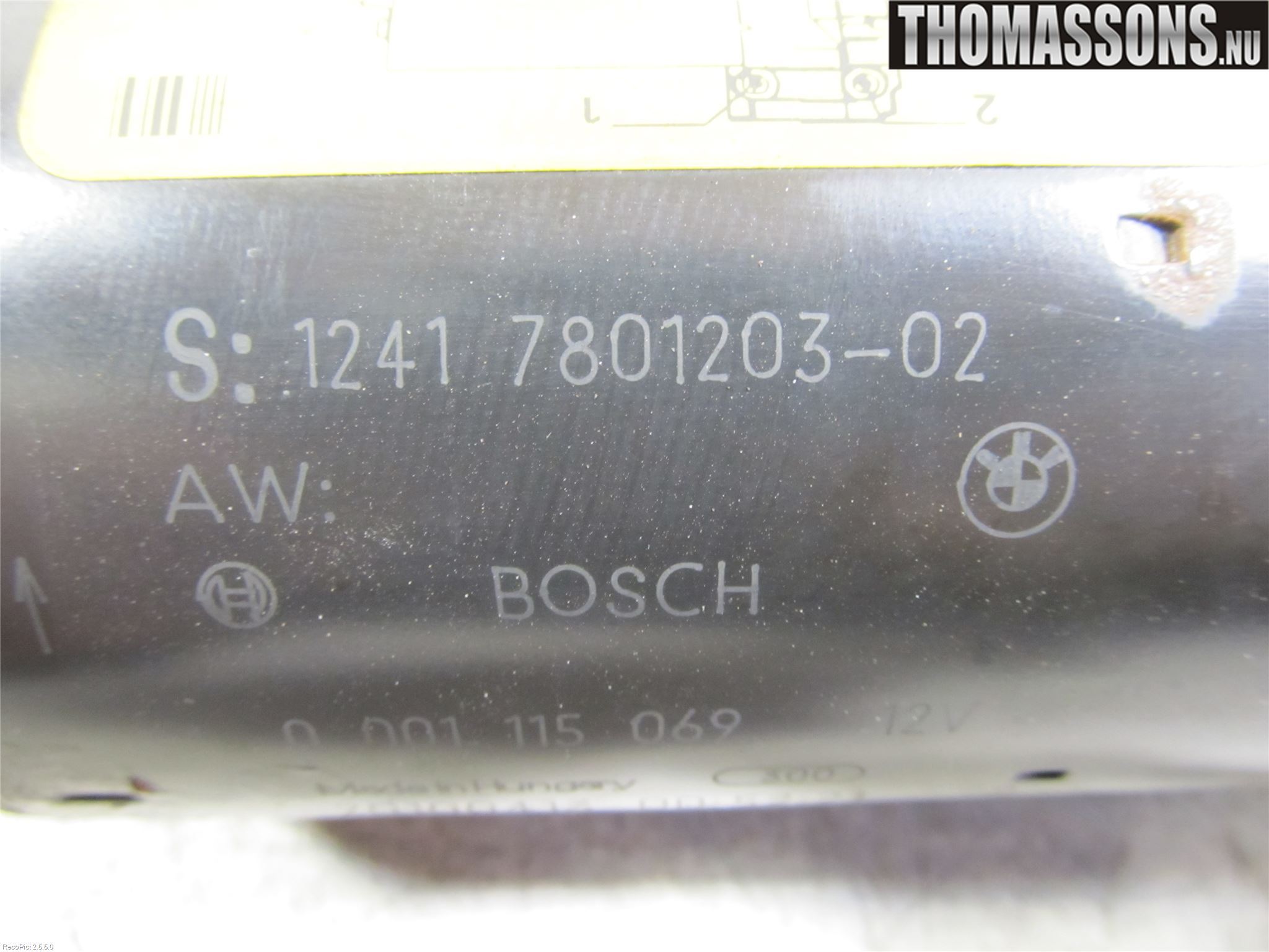 BMW X1 E84 10-15 Startmotor Diesel