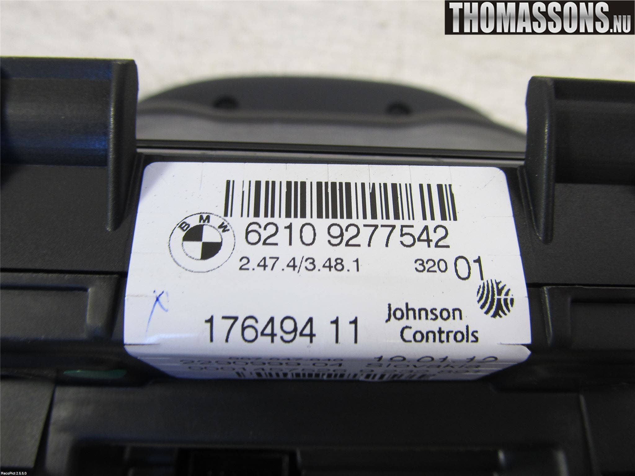BMW 1 F20/F21 11-19 Instrument Komb