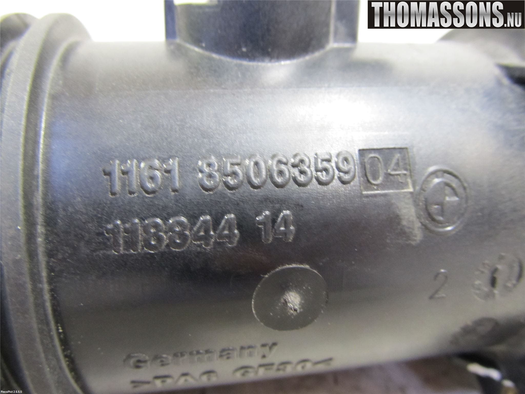 BMW 1 F20/F21 11-19 Injluftmassamätare