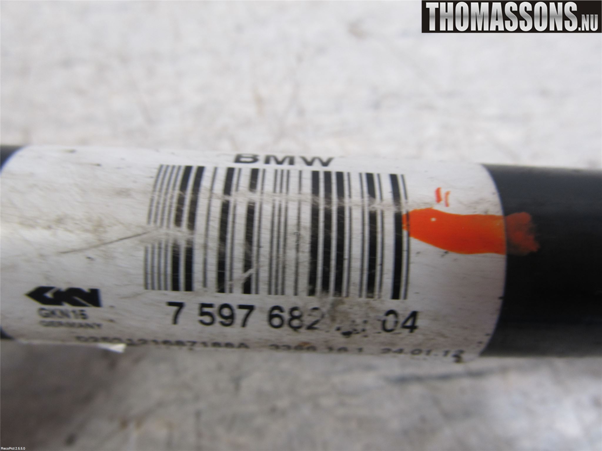 BMW 1 F20/F21 11-19 Drivaxel Bak Höger